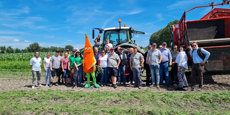 Feier zum Saisonstart der heimischen Möhre - Foto: presseportal.de