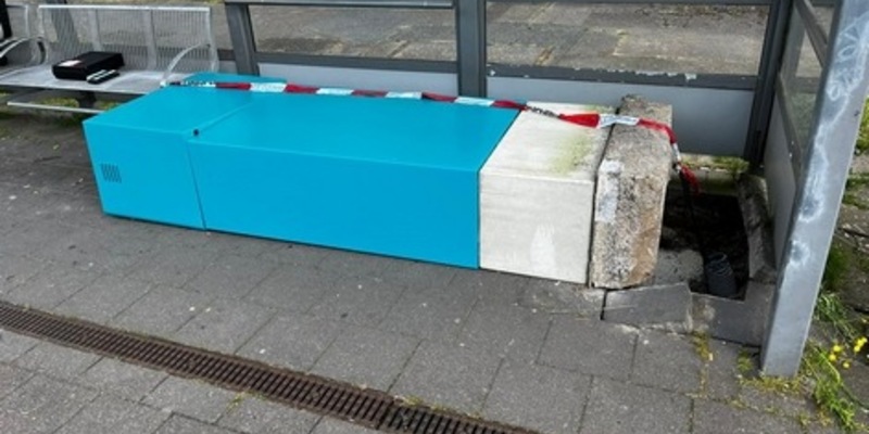 BPOL-FL: Rieseby - Versuchter Fahrausweisautomatendiebstahl - Bundespolizei sucht Zeugen - Foto: presseportal.de