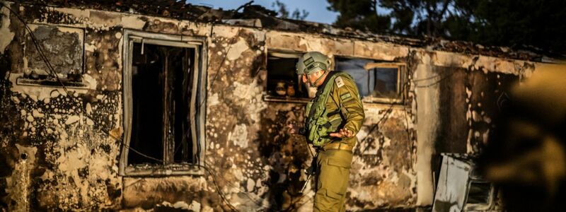 Der Kibbuz Beeri trug mit die Hauptlast beim Terrorüberfall der Hamas am 7. Oktober. (Archivbild) - Foto: Ilia Yefimovich/dpa