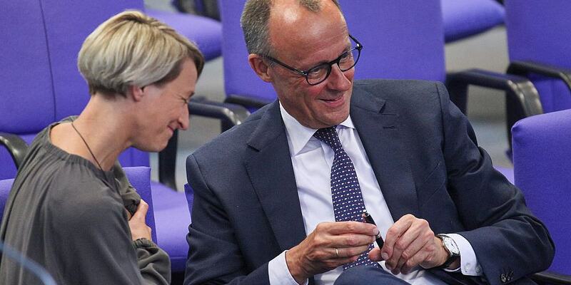 Nadine Schön und Friedrich Merz (Archiv) - Foto: über dts Nachrichtenagentur