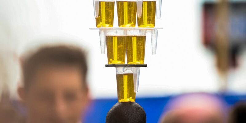 Die Fußball-EM hatte Veltins zufolge keinen positiven Effekt auf den Bierabsatz in Deutschland. (Symbolbild) - Foto: Christoph Reichwein/dpa