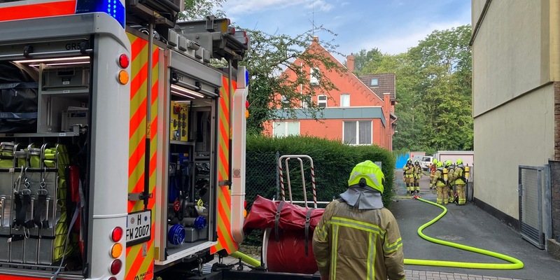 FW Hannover: Brand einer Teeküche im Kinderheim Limmer - Foto: presseportal.de