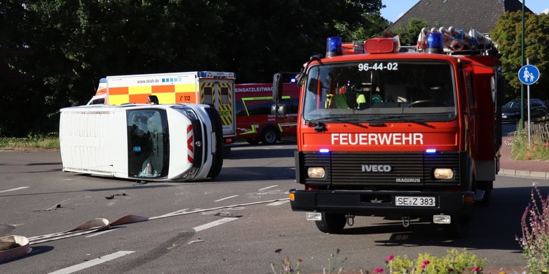 FW-SE: Verkehrsunfall mit verletzten Personen in Nahe - Foto: presseportal.de