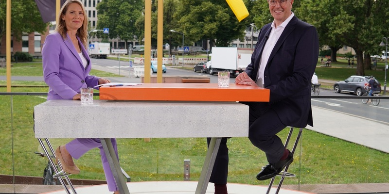 Alexander Schweitzer (SPD) im SWR Aktuell RP Sommerinterview: Wiederaufbau an der Ahr besser und schneller machen - Foto: presseportal.de