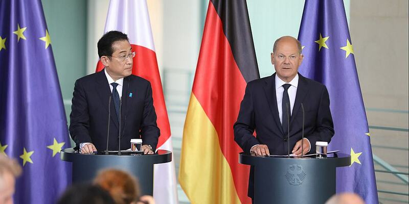 Fumio Kishida und Olaf Scholz am 12.07.2024 - Foto: über dts Nachrichtenagentur