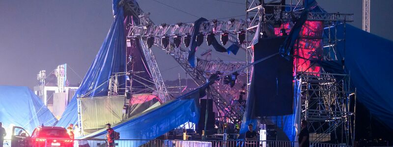 Ein Sturm hat ein ausgelassenes Open-Air-Festival in der Slowakei abrupt unterbrochen. - Foto: Jaroslav Nov·k/TASR/dpa