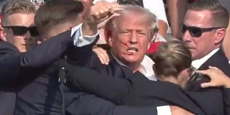 Aufnahme von Trump-Auftritt in Pennsylvania am 13.07.2024 - Foto: über dts Nachrichtenagentur