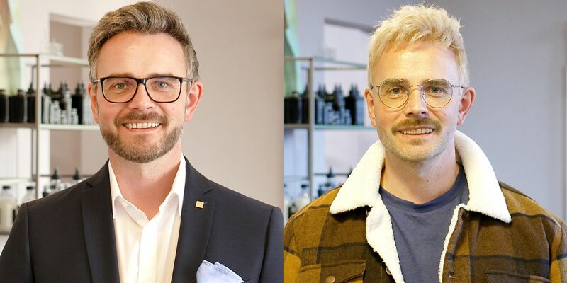 Peter Boch als Bürgermeister (links) und als getarnter Timo (rechts) (Handout) - Foto: RTL/dpa