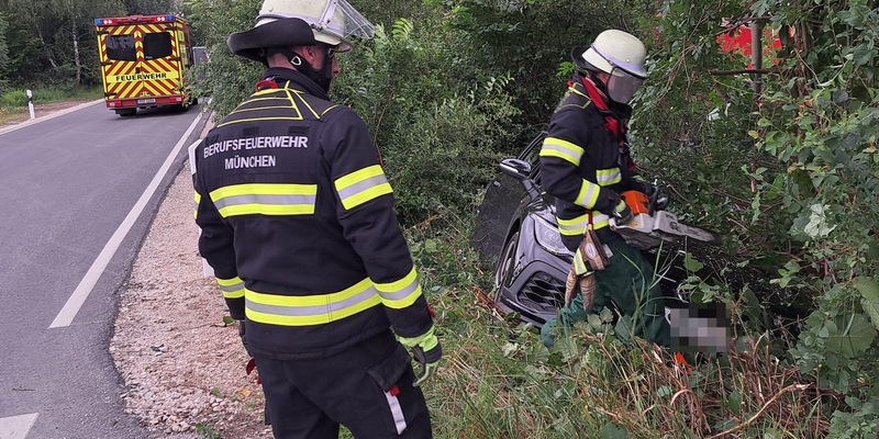 FW-M: Ab durch die Hecke (Pasing-Obermenzing) - Foto: presseportal.de