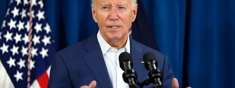 US-Präsident Joe Biden nach dem Attentat auf seinen Amtsvorgänger und politischen Konkurrenten, Donald Trump, eine Ansprache an die Nation angekündigt und das Land zum Zusammenhalt aufgerufen - Foto: Manuel Balce Ceneta/AP/dpa