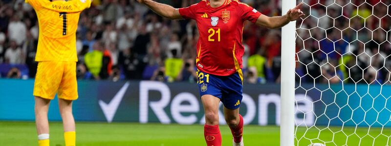 Mikel Oyarzabal erzielte den Siegtreffer für die spanische Nationalmannschaft. - Foto: Manu Fernandez/AP/dpa