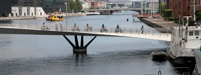 Skifahren in der Stadt: Auf einer Müllverbrennungsanlage in Kopenhagen ist das möglich. - Foto: Steffen Trumpf/dpa