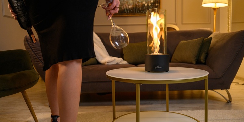 glanzfeuer®: Das atmosphärische Tischfeuer für Ruhe und Entspannung - Foto: presseportal.de