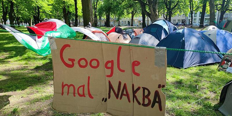 Pro-Palästina Camp an der Uni Bonn (Archiv) - Foto: über dts Nachrichtenagentur