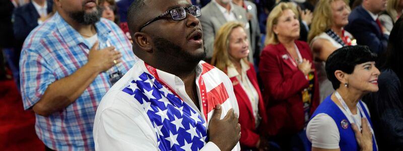 Der Parteitag ist ein großes Spektakel. - Foto: Julia Nikhinson/AP