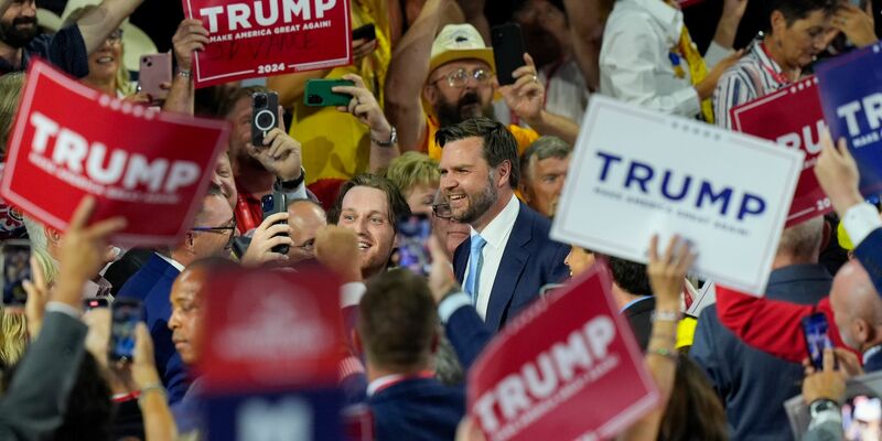 Marjorie Taylor Greene beim Parteitag der Republikaner in Milwaukee. (Archivbild) - Foto: J. Scott Applewhite/AP