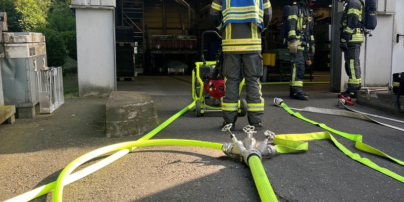 FW-EN: Verpuffung in Produktionshalle - Foto: presseportal.de