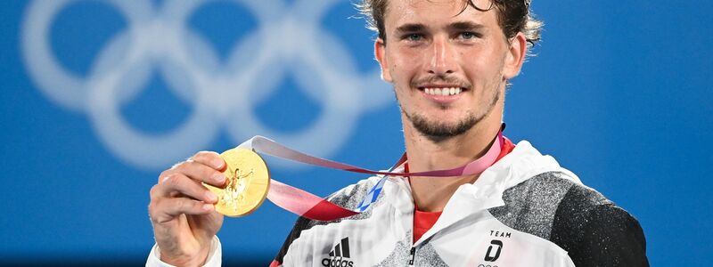 Wird durch Olympia-Gold zum großen Schröder-Widersacher: Alexander Zverev. - Foto: Marijan Murat/dpa