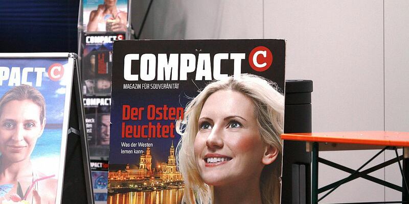 Compact-Stand auf AfD-Parteitag (Archiv) - Foto: über dts Nachrichtenagentur