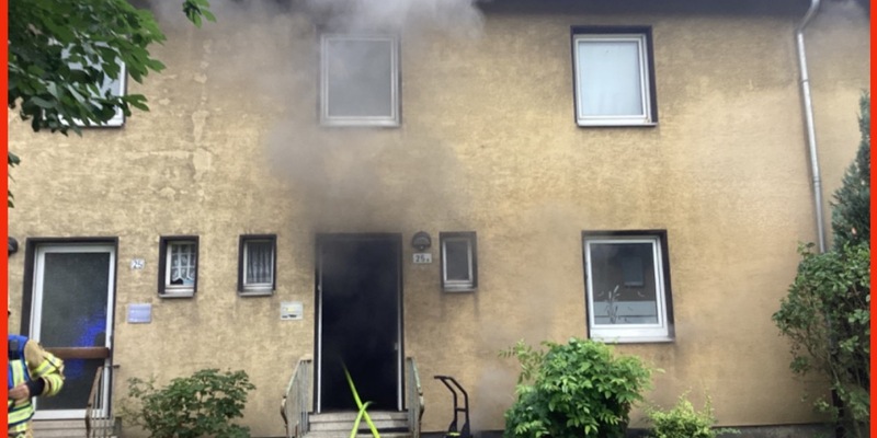 FW-RE: Kellerbrand - 2 verletzte Kinder - Foto: presseportal.de