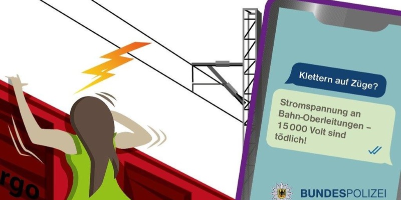 BPOL NRW: Sommerferien - Bahnanlagen sind keine Abenteuerspielplätze - Bundespolizei informiert - Foto: presseportal.de
