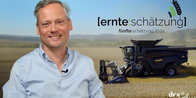 Fünfte DRV-Ernteschätzung 2024 / Es fehlen Sonne und Wärme - Foto: presseportal.de