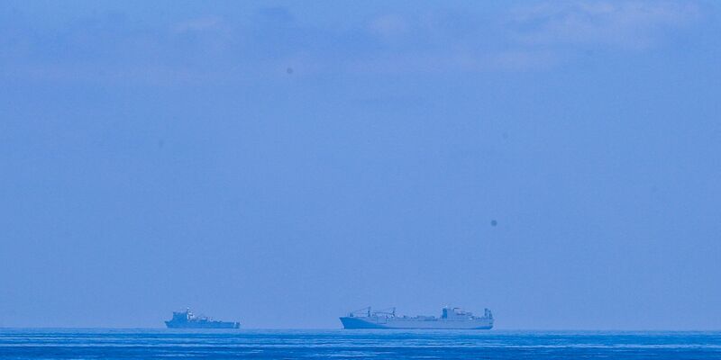 Der temporäre Hafen machte von Anfang Probleme. (Archivbild) - Foto: Abed Rahim Khatib/dpa