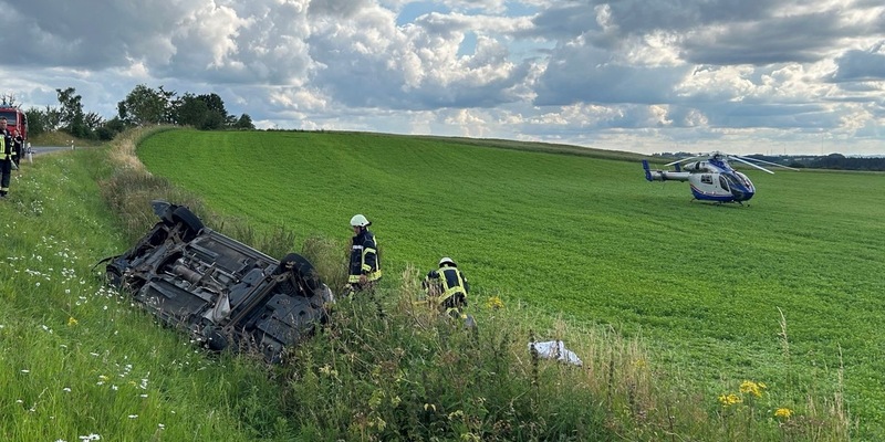 POL-PDWIL: Verkehrsunfall mit drei Schwerverletzten - Foto: presseportal.de