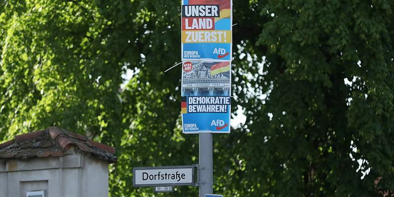 AfD-Wahlplakate zur Europawahl (Archiv) - Foto: über dts Nachrichtenagentur