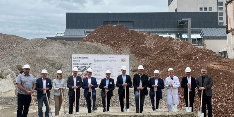 Spatenstich für Krankenhaus: Drees & Sommer steuert Neubau des Gesundheitscampus Mindelheim - Foto: presseportal.de
