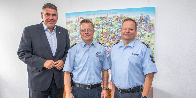POL-UN: Kreis Unna - Polizeidirektor Leonard Sostmann ist neuer Leiter der Direktion Gefahrenabwehr/Einsatz - Foto: presseportal.de