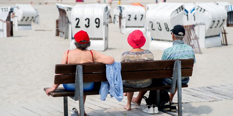 Am Wochenende wird es heiß in Deutschland (Archiv).  - Foto: Hauke-Christian Dittrich/dpa