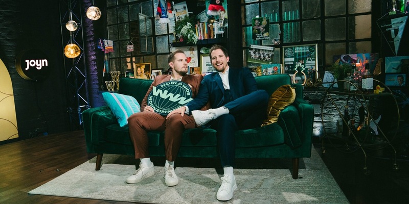 Benni Wolter Dennis Wolter World Wide Wohnzimmer - Foto: Joyn/Felix Görgens, presseportal.de