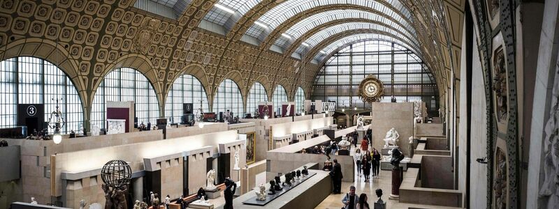 Das Orsay-Museum in einem früheren Bahnhof gehört zu den Einrichtungen, die zur Eröffnung der Olympischen Sommerspiele zu bleiben. (Archivfoto) - Foto: Philippe Lopez/AFP/dpa