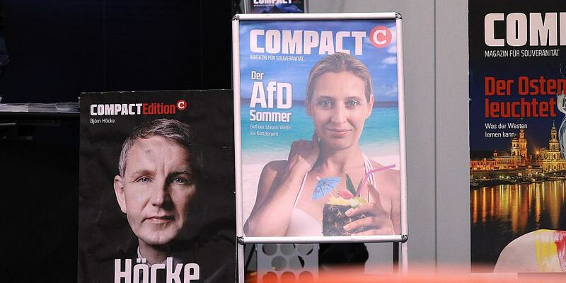 Compact-Stand auf AfD-Parteitag (Archiv) - Foto: über dts Nachrichtenagentur