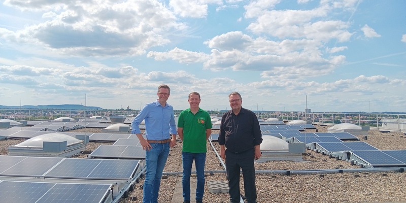 Leistungsstärkste Solaranlage Heilbronns: Knorr-Werk produziert ab August eigenen Grünstrom - Foto: presseportal.de