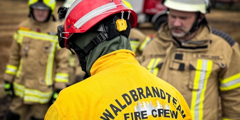 FW-OLL: Fachzug Vegetationsbrandbekämpfung trainiert mit Experten bei praxisnaher Brandübung - Foto: presseportal.de