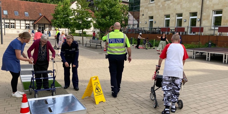 POL-COE: Havixbeck/ Mobilitätstraining beim Stift Tilbeck - Foto: presseportal.de