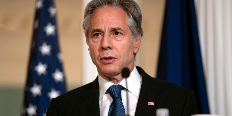 Nach Meinung von US-Außenminister Blinken könnte der Iran bald in der Lage sein, Atomwaffen herzustellen. - Foto: Mark Schiefelbein/AP/dpa