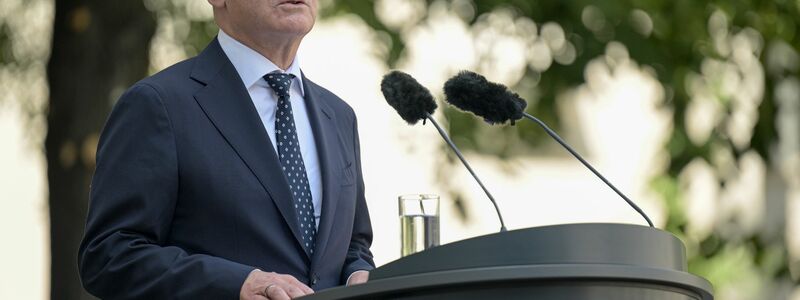 Bundespräsident Steinmeier würdigte den deutschen Widerstand gegen die NS-Diktatur. - Foto: Hannes P. Albert/dpa