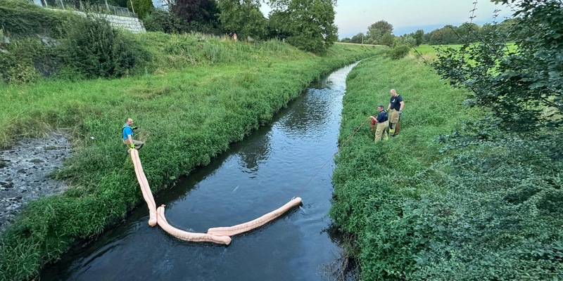 FW Böblingen: Gewässerverunreinigung in Böblingen-Dagersheim - Foto: presseportal.de