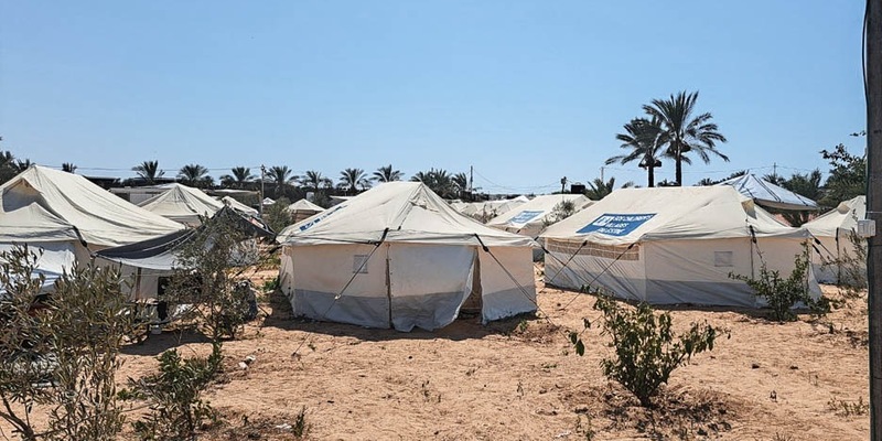 Nach der Evakuierung des SOS-Kinderdorfs Rafah: Kinder im provisorischen Camp in Gaza weiter in Lebensgefahr - Foto: presseportal.de