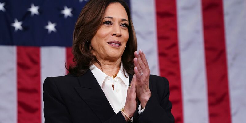 Kamala Harris würde gerne die erste Präsidentin der USA werden. - Foto: Shawn Thew/Pool EPA/AP/dpa