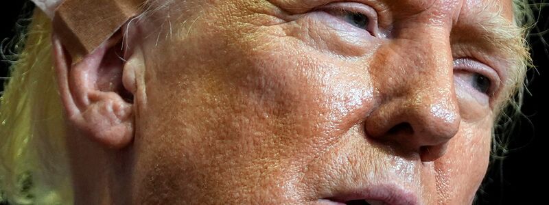 In vielen der Spaßbewertungen wurde Trump ins Lächerliche gezogen. (Archivbild) - Foto: Evan Vucci/AP/dpa