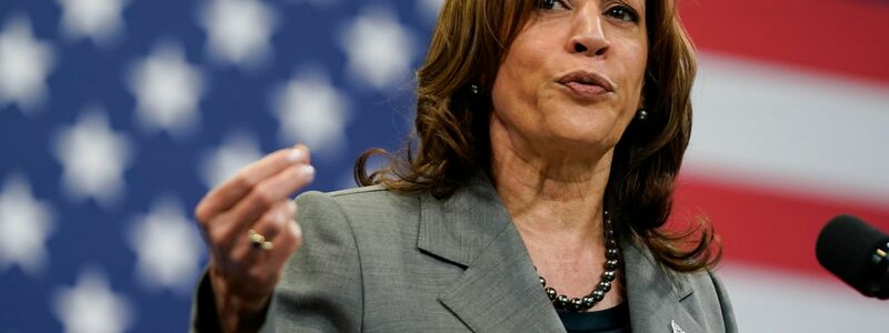 Kandidatur von Kamala Harris sorgt für Spendenboom. - Foto: Stephanie Scarbrough/AP/dpa