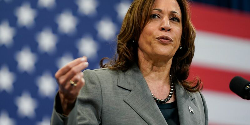 Kamala Harris will die erste Präsidentin der USA werden. - Foto: Stephanie Scarbrough/AP/dpa