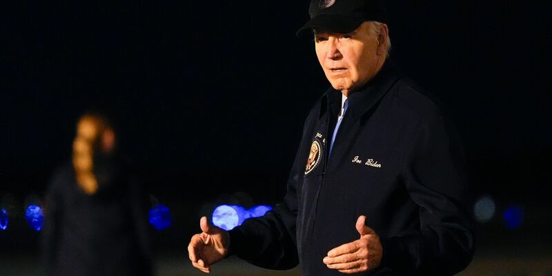 Biden hat sich in sein Privathaus zurückzogen. (Archivbild) - Foto: Susan Walsh/AP/dpa