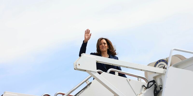 Harris: «Bei dieser Wahl stehen wir alle vor der Frage, in was für einem Land wir leben wollen.» - Foto: Kevin Mohatt/Pool Reuters/AP/dpa