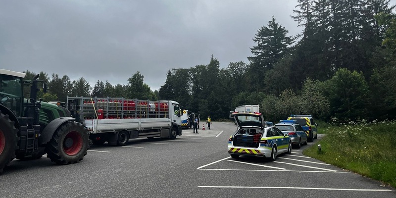 POL-PDTR: Schwerlastkontrolle im Dienstgebiet der PI Birkenfeld - Foto: presseportal.de