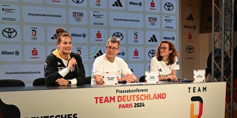 Das deutsche Team will in Paris im Medaillenspiegel in die Top Ten. - Foto: Sina Schuldt/dpa